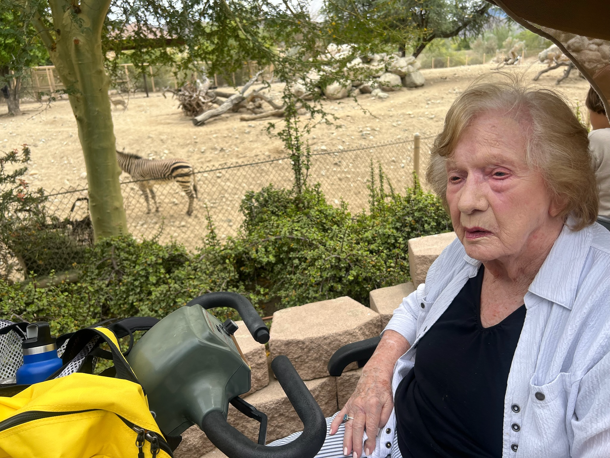 Residents at a local event