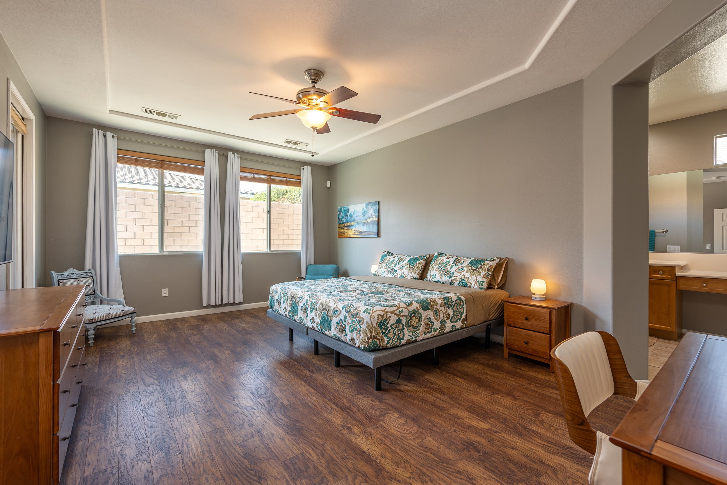 Master suite view 1